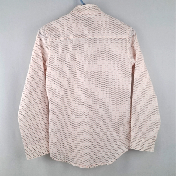Calvin Klein Boy's Patterned Dress Shirt, sz 14 - Picture 2 of 6